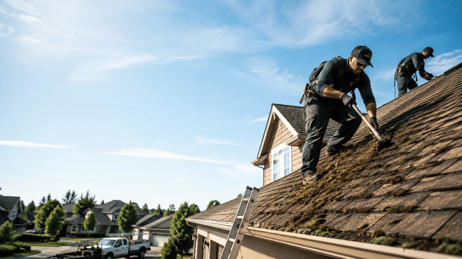 Roof Moss Removal in Jay, ME near me